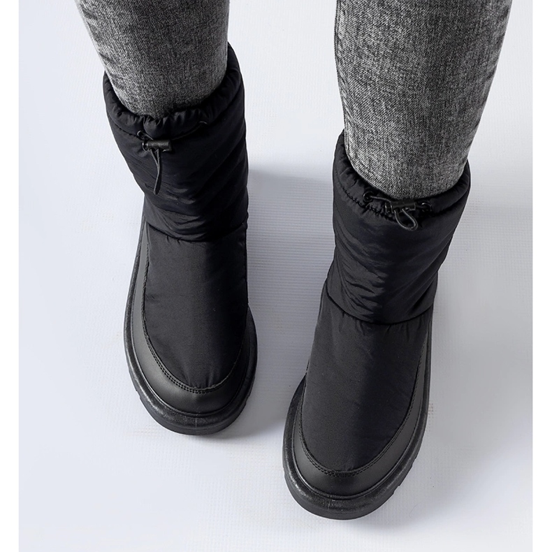 Černé zateplené sněhule Whitetail černý 1