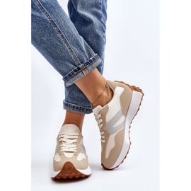 Dámská sportovní obuv béžová Chloette béžový 1 Dámská sportovní obuv béžová Chloette béžový 1