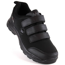 Trekové boty Vanhorn W WOL168 na suchý zip, černé černá 1