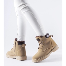 Béžové zateplené klasické dělnice Leonardo béžový 1