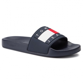 Tommy Hilfiger Žabky Tommy Jeans Flag Pool Slide M EM0EM00284-403 modrý 1