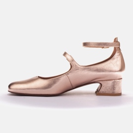 Marco Shoes Lodičky ve stylu Mary Jane zlatý 2