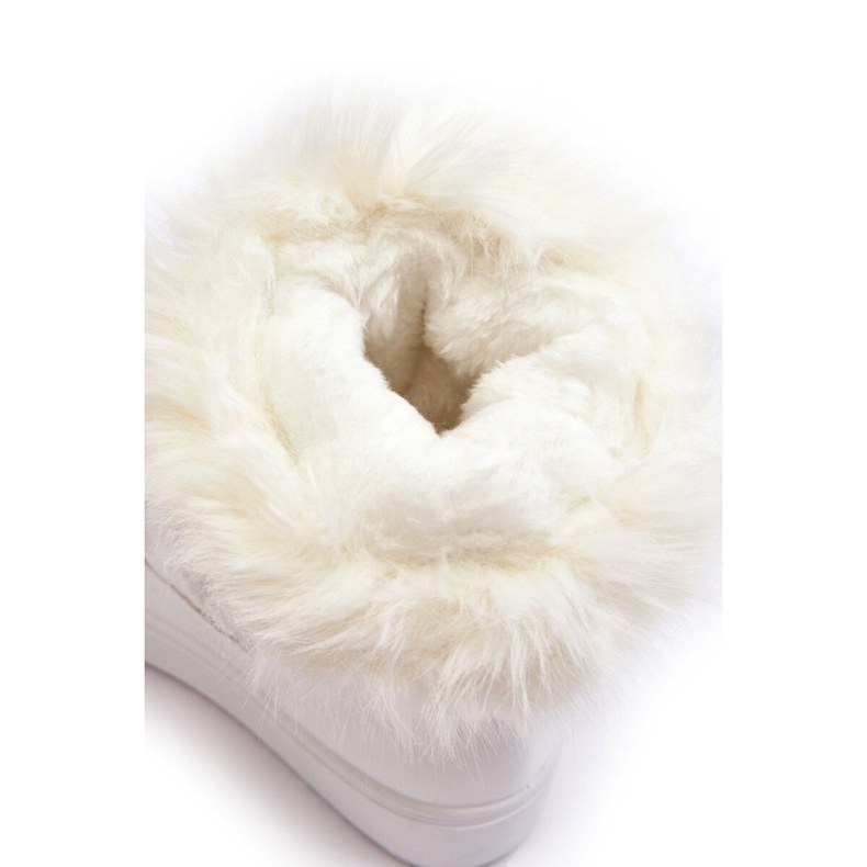 Seastar Dámské šněrovací sněhule bílé bílý 1