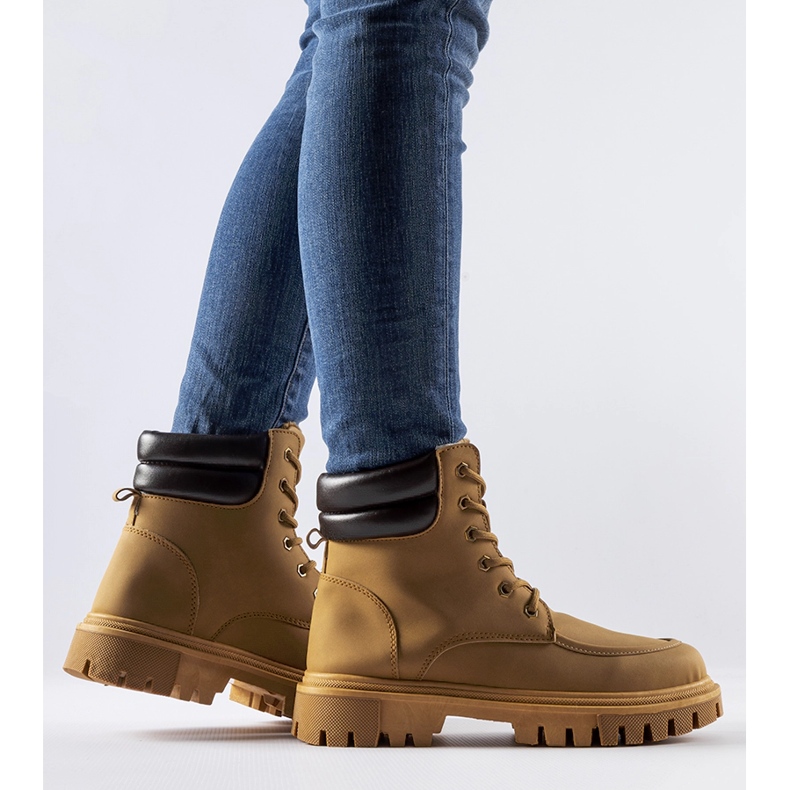 Hnědé, zateplené, matné dělnice Conroe hnědý 2 Hnědé, zateplené, matné dělnice Conroe hnědý 2