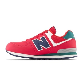 Boty New Balance Jr GC574CU červený 1