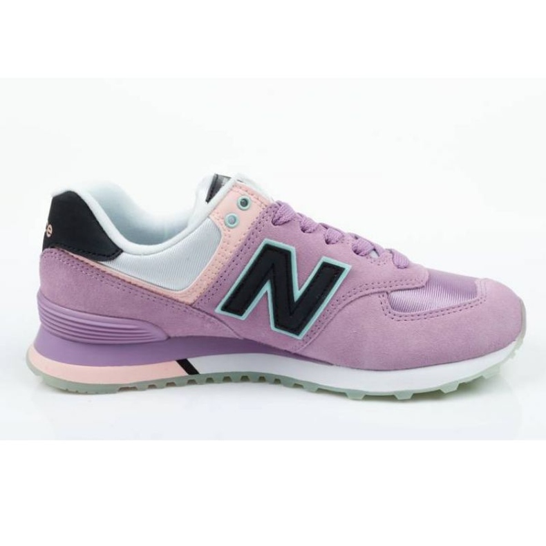 Boty New Balance W WL574SAW fialová 2
