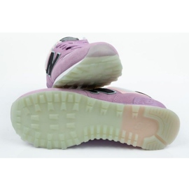 Boty New Balance W WL574SAW fialová 4