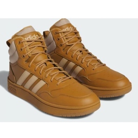 Boty Adidas Hoops 3.0 Mid Basketball Wtr M IF2636 hnědý 1