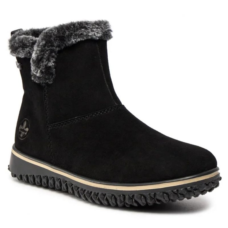 Kotníkové boty Rieker Booties W Z4266-00 černý 1