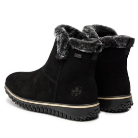 Kotníkové boty Rieker Booties W Z4266-00 černá 2