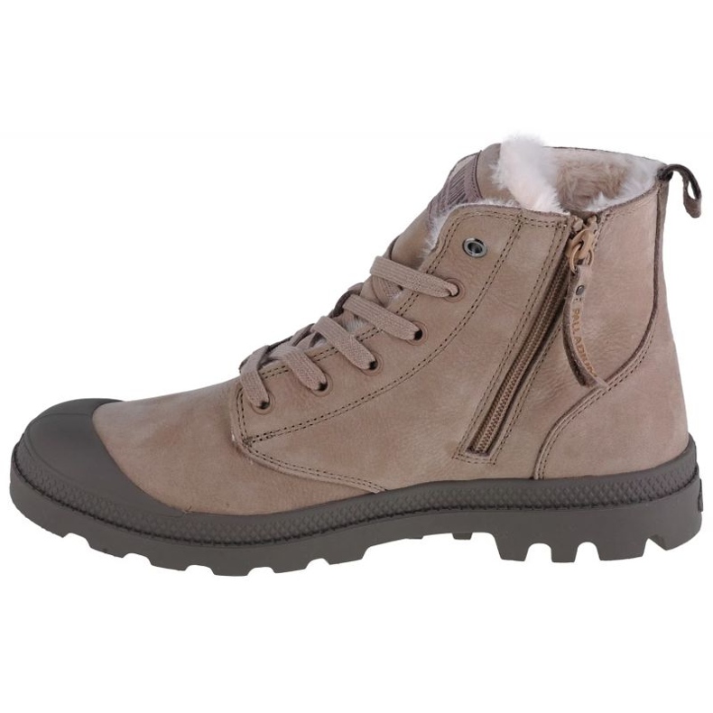 Boty Palladium Pampa Hi Zip Wl M 05982-297-M béžový 1