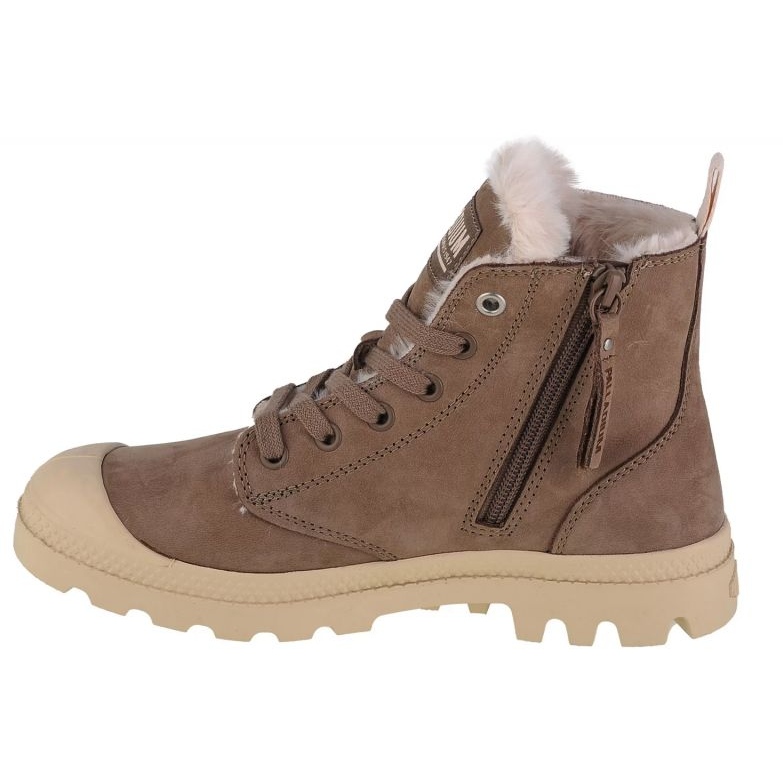 Boty Palladium Pampa Hi Zip Wl 95982-212-M hnědý 1