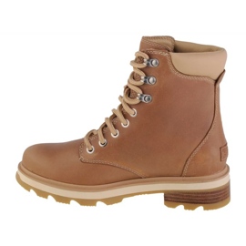 Boty Sorel Lennox Lace Stkd Wp W 2009281209 hnědý 1