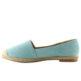 Espadrilky s plátěnou špičkou JH23P L. Modrá modrý 1