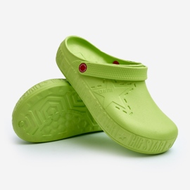 Pánské lehké žabky Crocs Big Star II175005 Green zelený 2