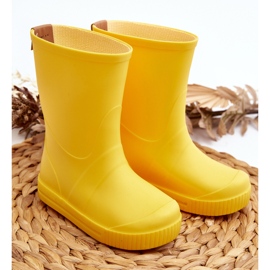 Lemigo Dětské holínky Wave Gokids 979 Yellow žluť 2