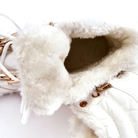 Dámské zateplené sportovní boty Lace-Up Trappers White Bastini bílý 7