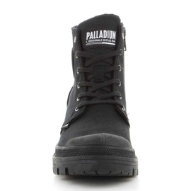 Boty Palladium Pallabase Twill W 96907-008-M černý 1