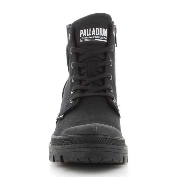 Boty Palladium Pallabase Twill W 96907-008-M černý 1