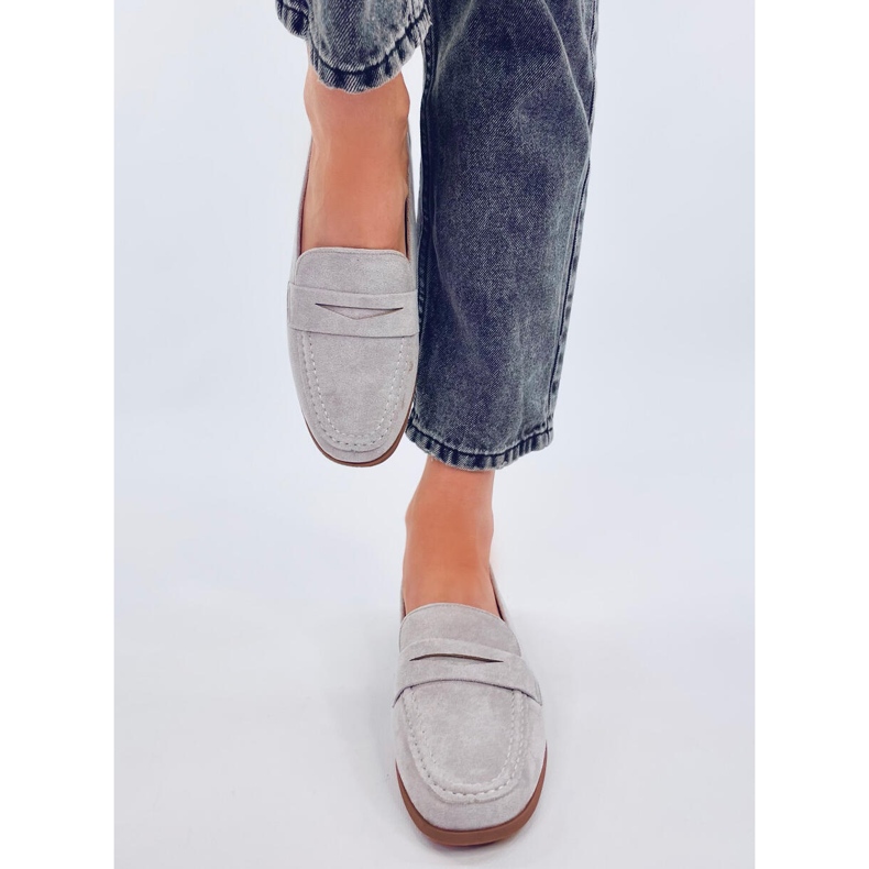 Dámské mokasíny Dorry Grey šedá 2