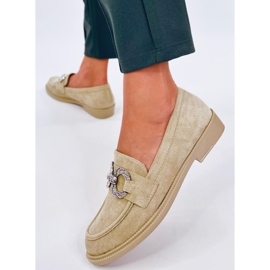 Klasické semišové mokasíny Daimer Green zelená 4
