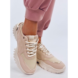 Dámské sportovní boty Fleis Beige béžový 2