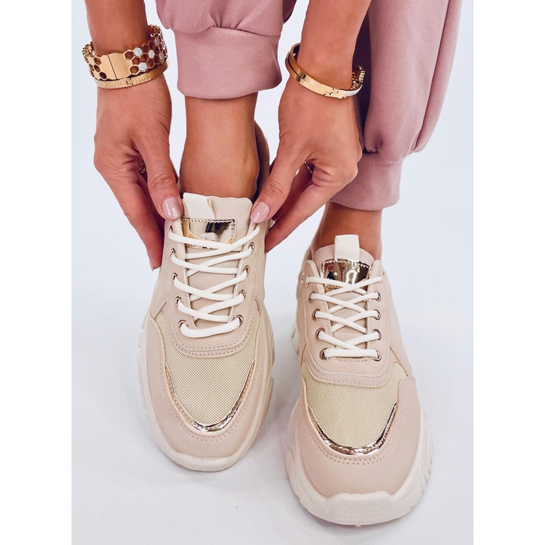 Dámské sportovní boty Fleis Beige béžový 1