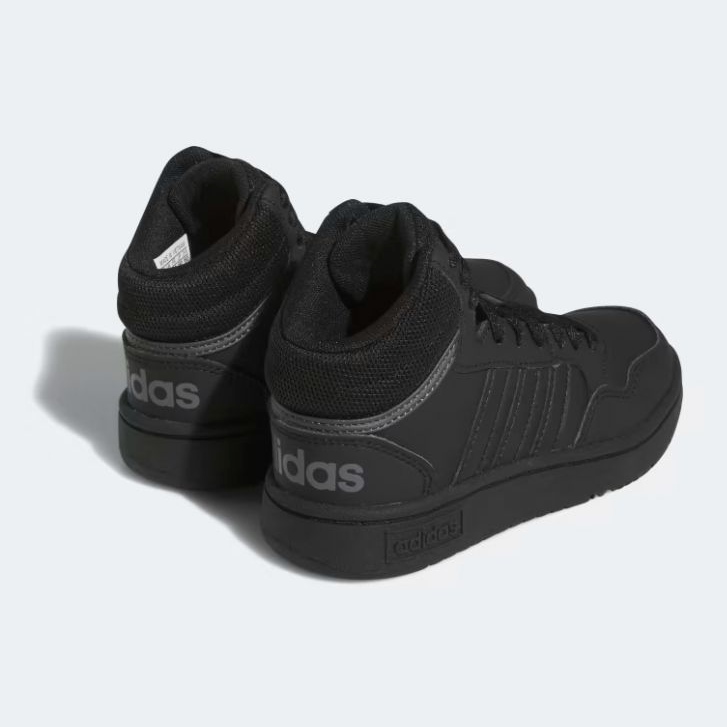 Boty Adidas Hoops Mid 3.0 K Jr HR0228 černá 3