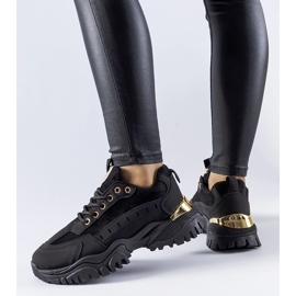 Černé sportovní tenisky Laudes černá 1