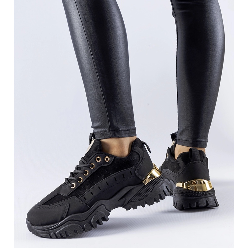 Černé sportovní tenisky Laudes černá 1