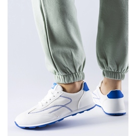 Bílé sportovní tenisky Pinarella bílý 1