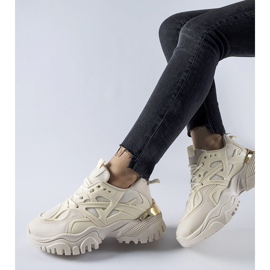 Béžové sportovní tenisky značky Cislago béžový 1