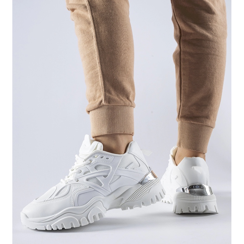 Bílé sportovní tenisky Cislago bílý 1 Bílé sportovní tenisky Cislago bílý 1