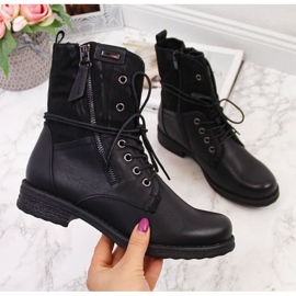 Taška na šněrování a zip Jezzi W JEZ254A, černá černý 1