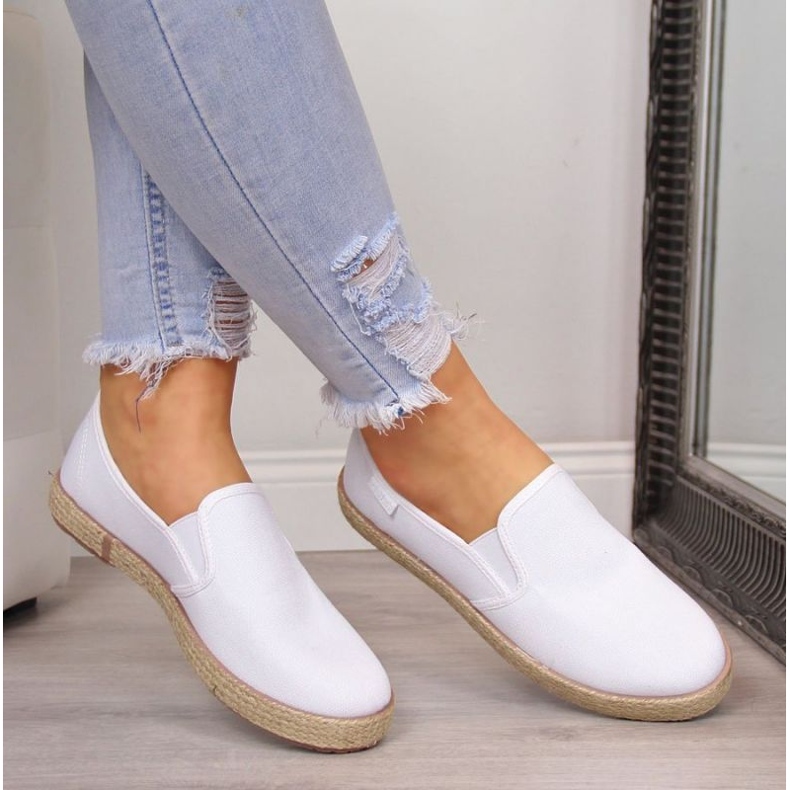 Espadrilky Big Star W DD274015, bílé bílý 2