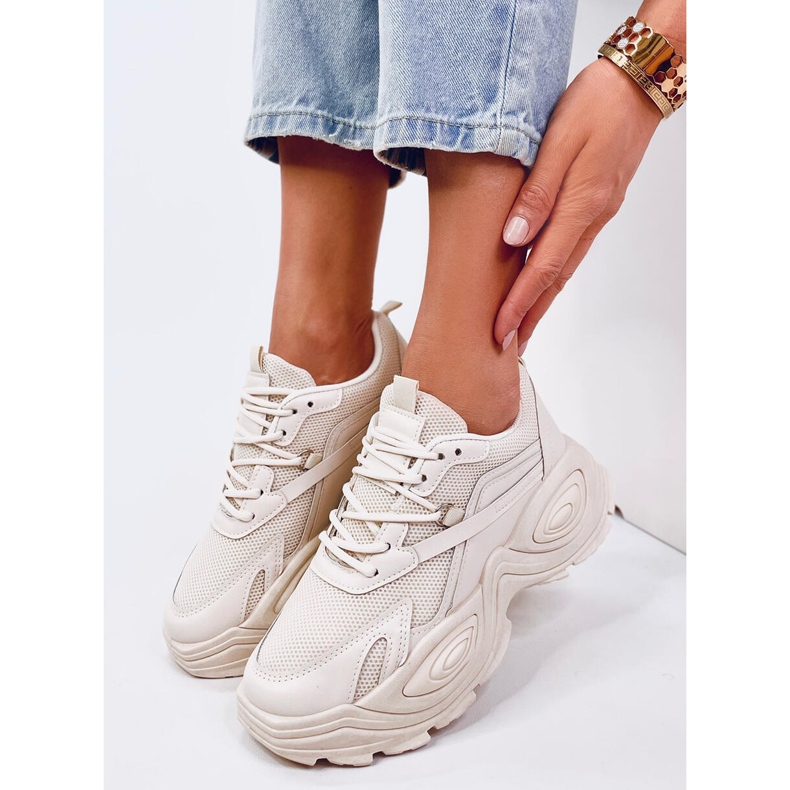 Wally Beige tenisky béžový 1