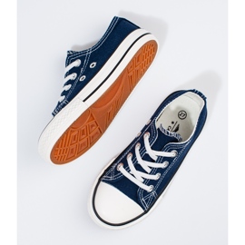 Dětské tenisky Vico tmavě modré s gumičkou modrý 1