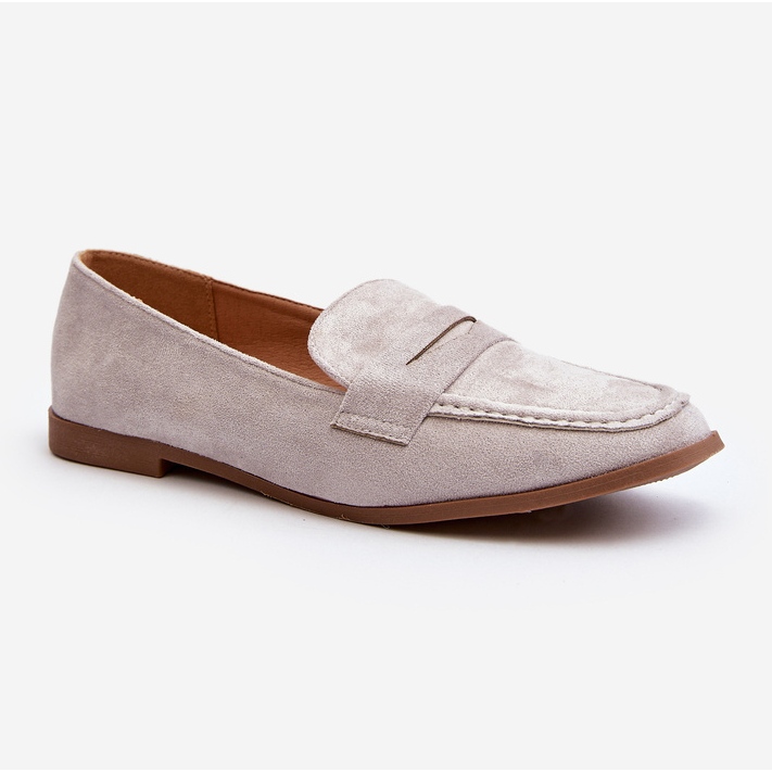 Dámské klasické mokasíny Grey Olevin šedá 1 Dámské klasické mokasíny Grey Olevin šedá 1