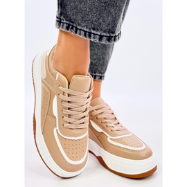 Dámské tenisky Moriau Camel béžový 1 Dámské tenisky Moriau Camel béžový 1