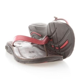 Chaco Locavore červené žabky W J102202 červený 2