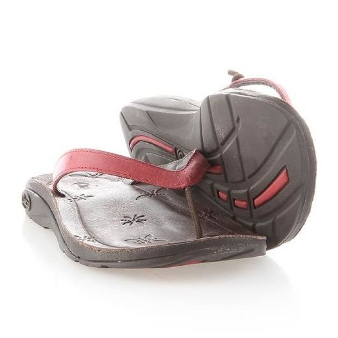 Chaco Locavore červené žabky W J102202 červený 2