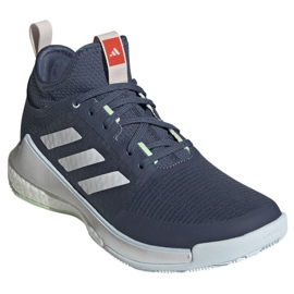 Volejbalové boty Adidas Crazyflight Mid W IG3971 modrý 3