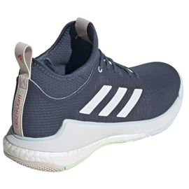 Volejbalové boty Adidas Crazyflight Mid W IG3971 modrý 5