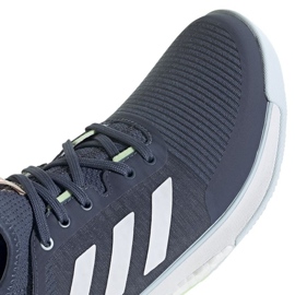 Volejbalové boty Adidas Crazyflight Mid W IG3971 modrý 6