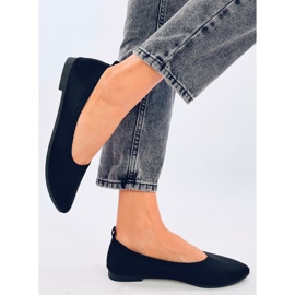 Prolamované balerínky Kreiss Black černý 1