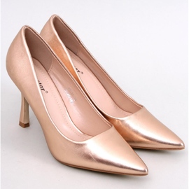 Dámské obilné jehlové boty Aurora Champagne růžový 5