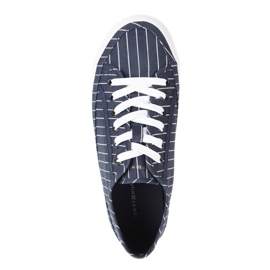 Boty Tommy Hilfiger Essential Stripe Sneaker W FW0FW06530 modrý 2