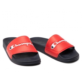 Pánský flip -flops Champion Rochester Slide Varsity S21993.RS001 ČERVENÁ červené 2