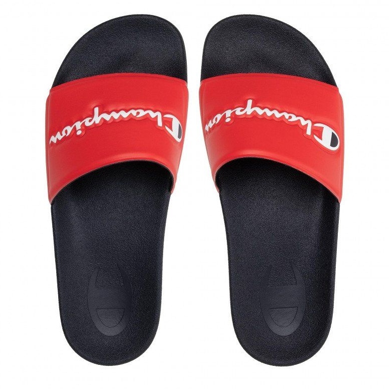 Pánský flip -flops Champion Rochester Slide Varsity S21993.RS001 ČERVENÁ červené 4