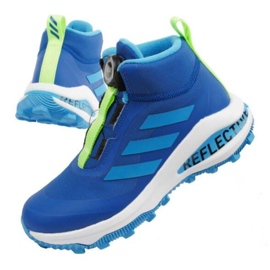 Boty Adidas FortaRun Jr GZ1808 modrý 1